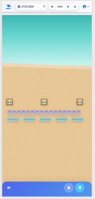 Главный экран приложения Lounse